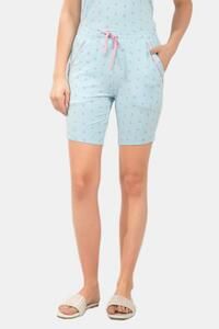 Blue Bow Print